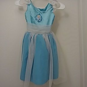 Disney Frozen Princess Dress Costume- Size 6